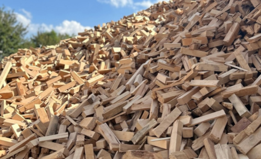 Industrieholz Klasse II – ergänzende Detailaufnahme